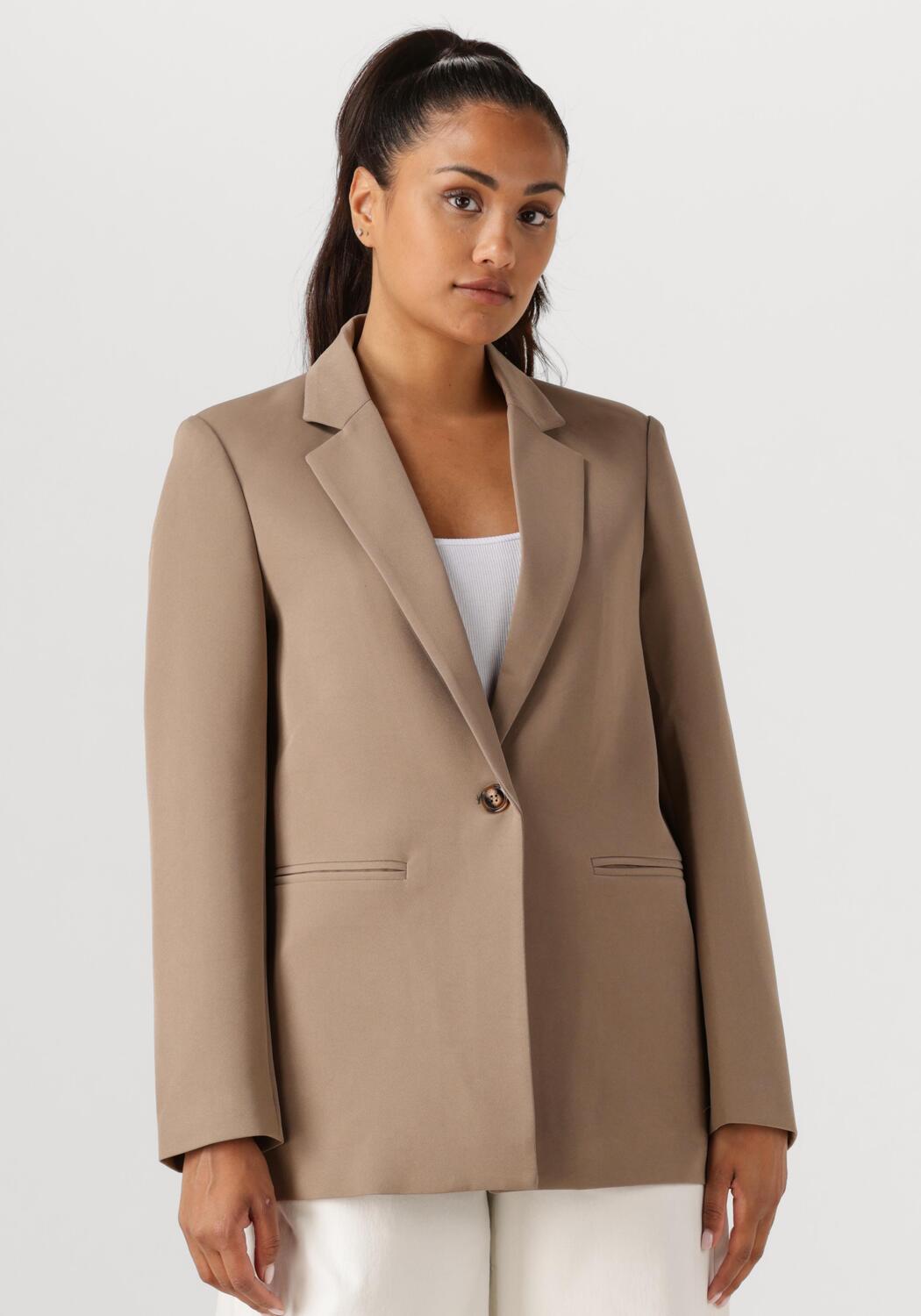 Camel NEO NOIR Blazer AVERY SUIT BLAZER Omoda
