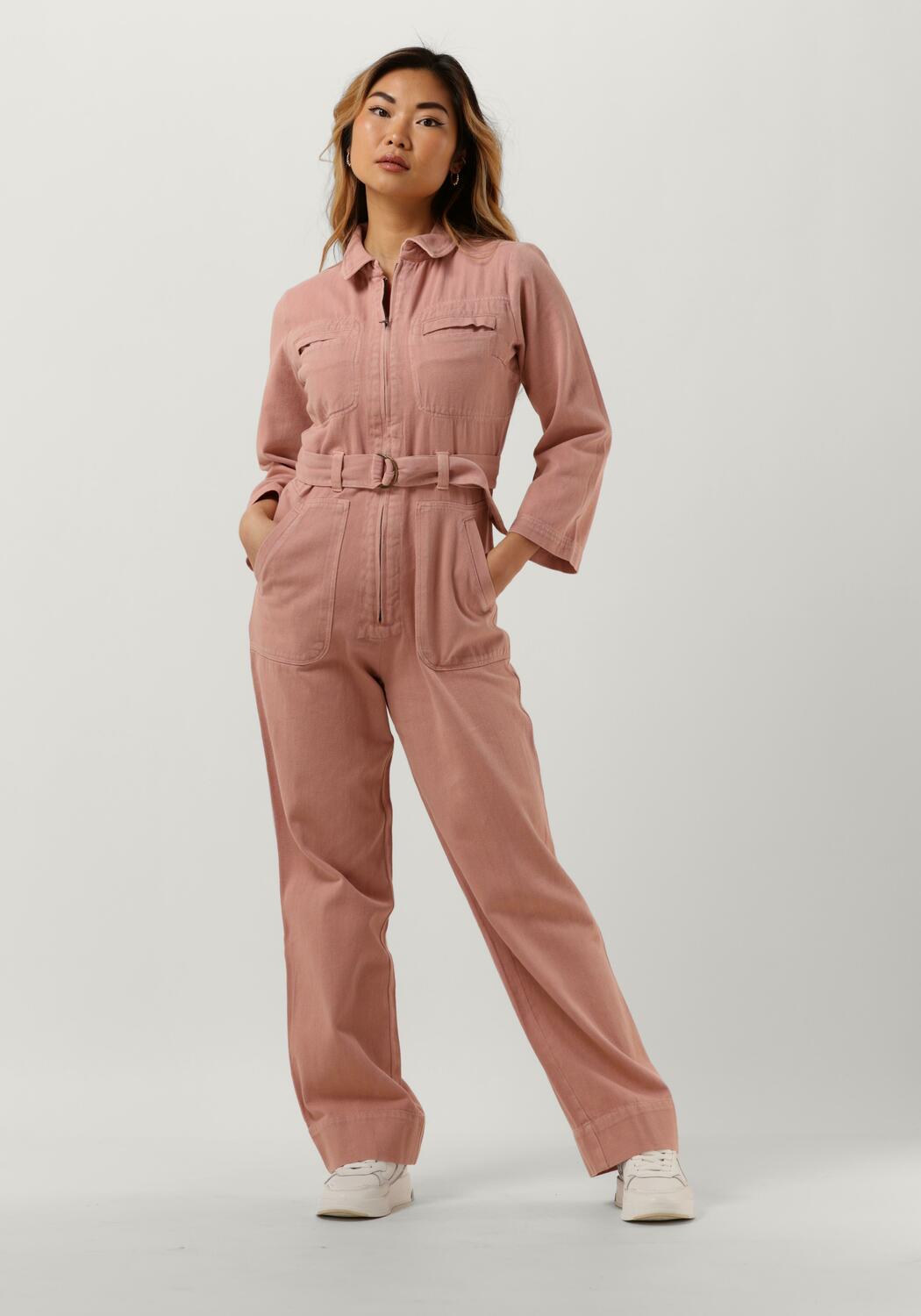 Lichtroze BYBAR Jumpsuit LOUISE TWILL SUIT Omoda