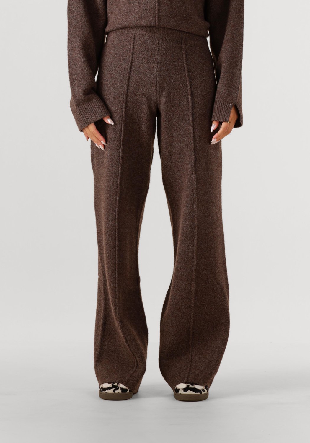 Bruine Omoda Atelier Wijde Broek