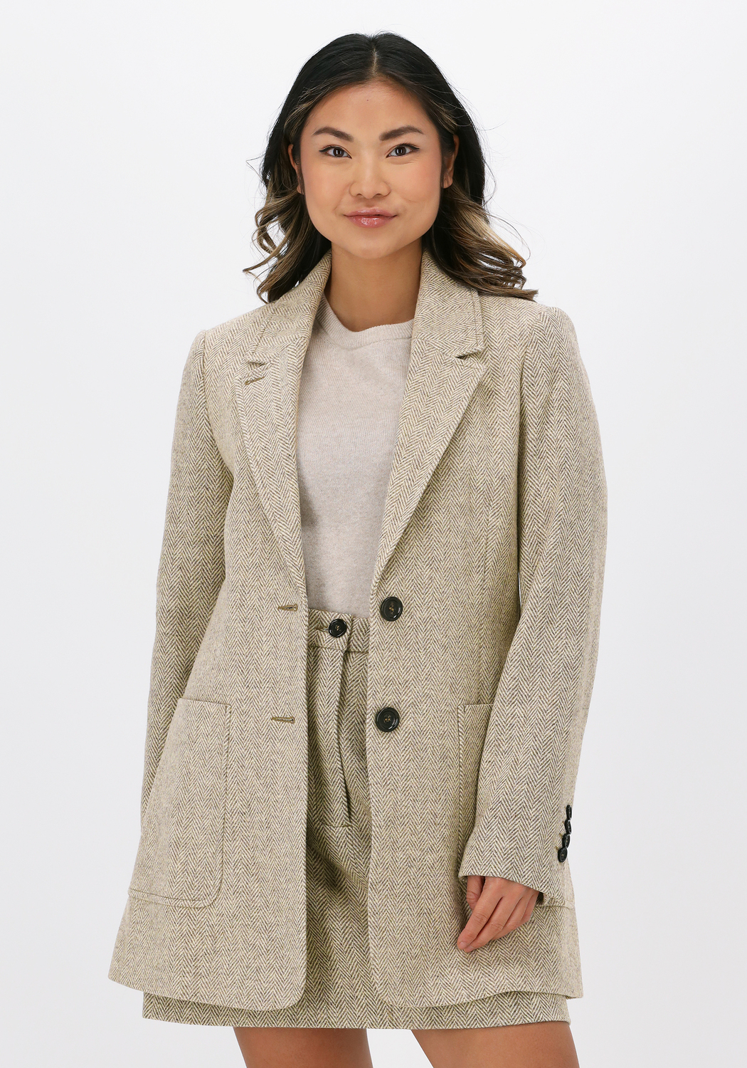 vanilla blazer