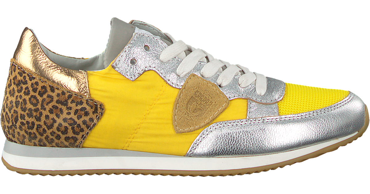 Beige PHILIPPE MODEL Hoge sneaker LAKERS VEAU MID | Omoda