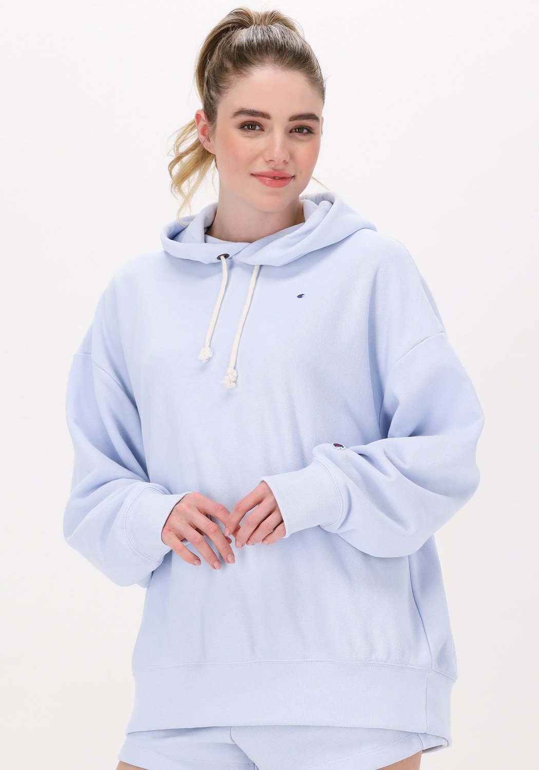 CHAMPION HOODED SWEATSHIRT DMS PLAIN Omoda