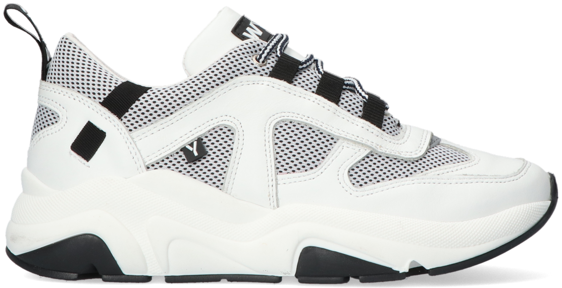 Witte WYSH Lage sneakers CALVIN | Omoda
