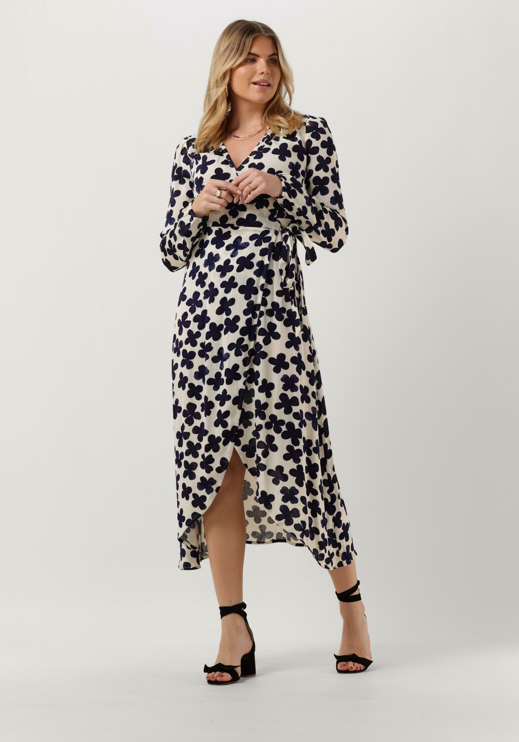 Natasja jurk- vrolijke lente retro style - luna white