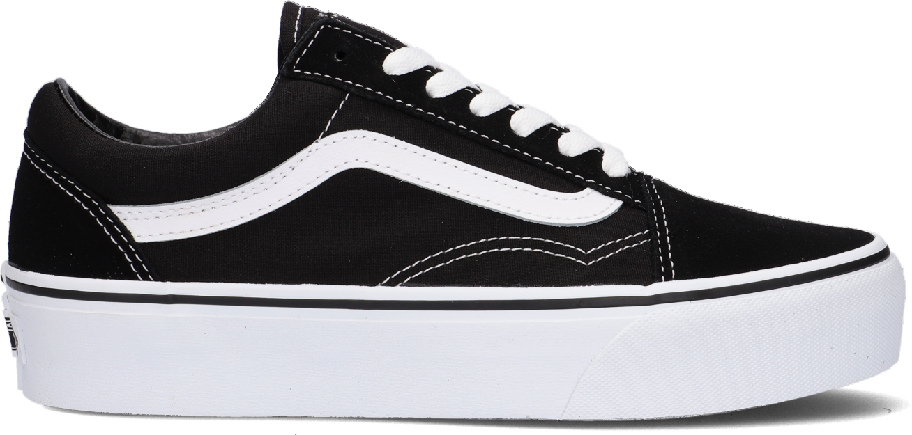 Zwarte VANS UA OLD SKOOL PLATFORM Lage sneaker | Omoda