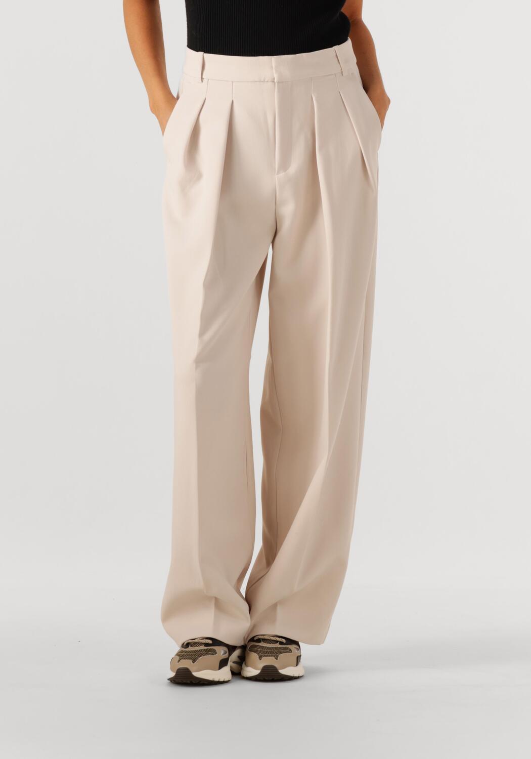 beige inwear wijde broek bryelleiw wide pant - Omoda