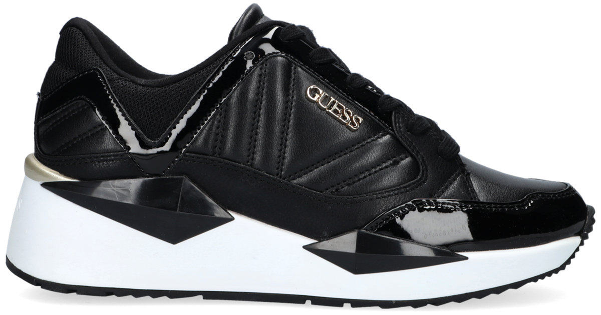 Zwarte GUESS Lage sneakers TRAVES | Omoda