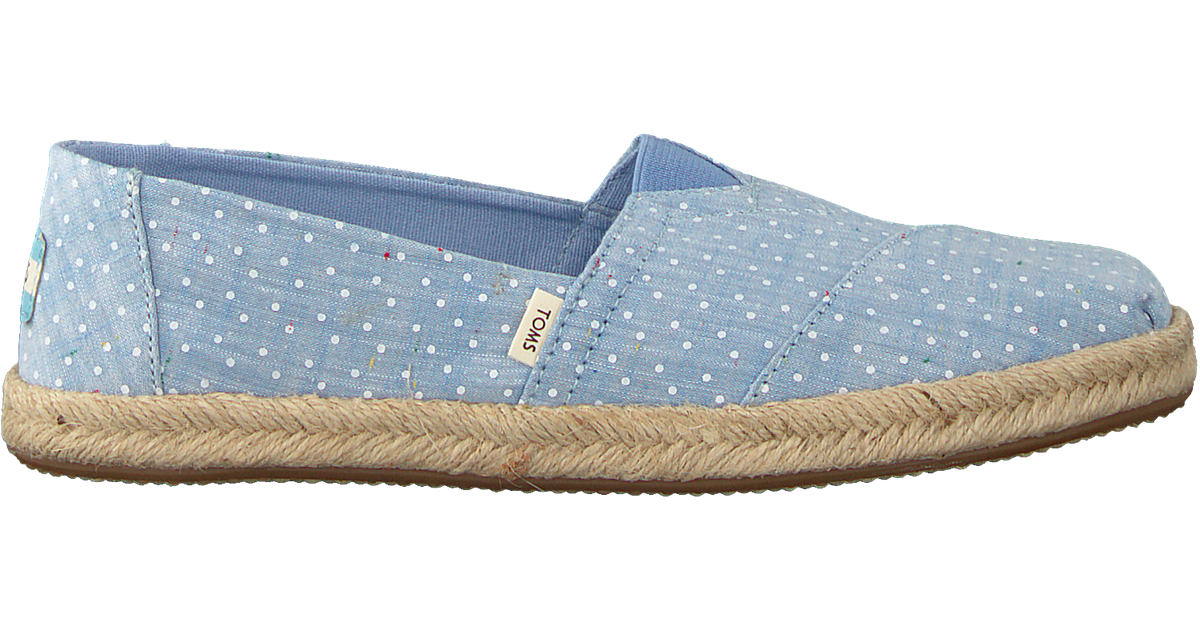 Blauwe TOMS Espadrilles CLASSIC ALPARGATA WM | Omoda