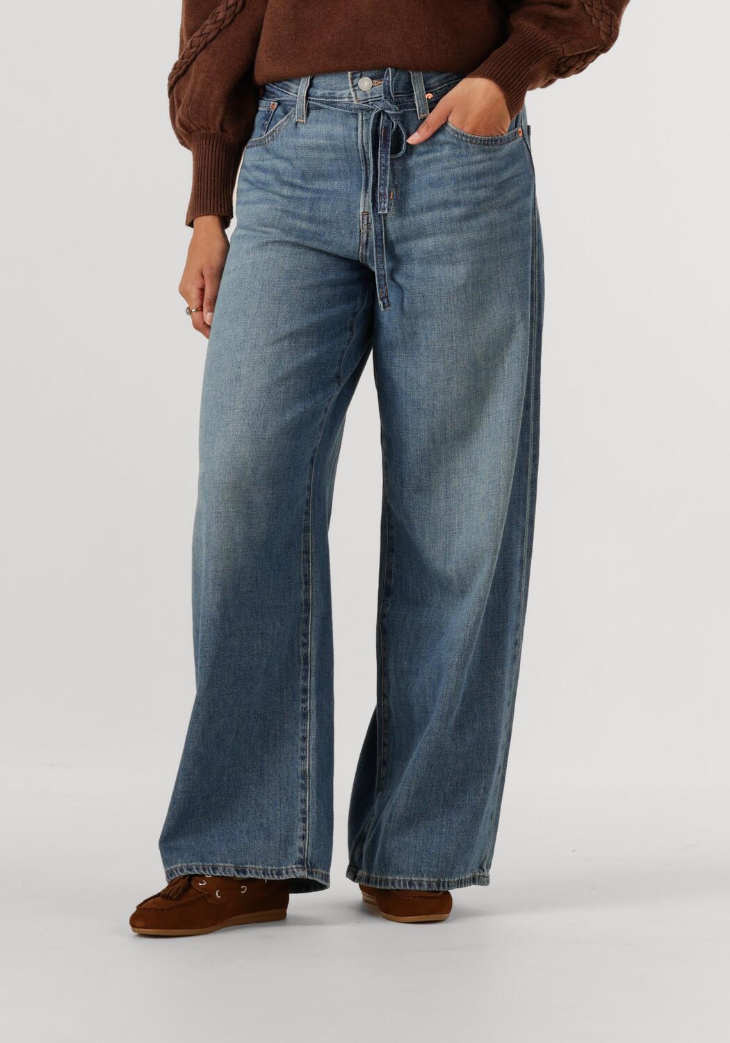 Flaxing Blauwe LEVI'S Wide jeans XL STRAIGHT STOP FLAXING | Omoda
