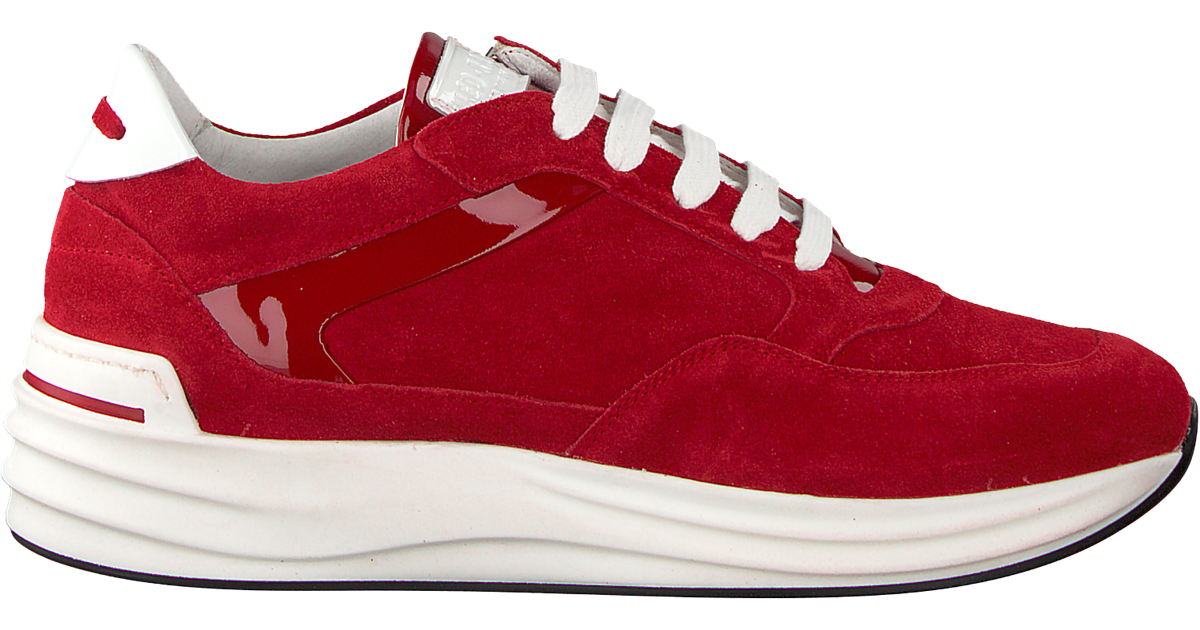 sneakers red rag
