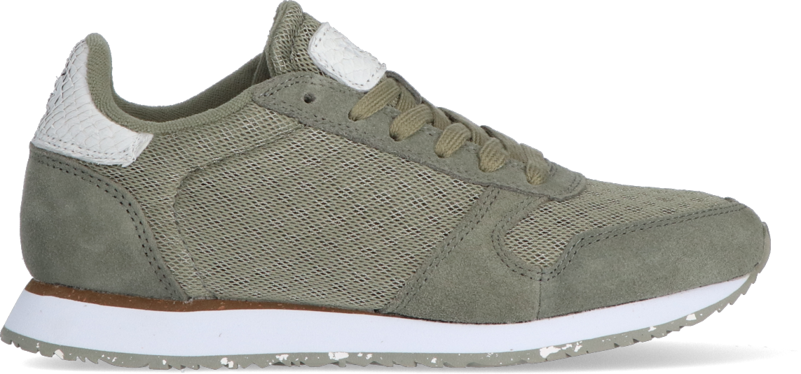 Zwarte WODEN Lage sneakers YDUN CROCO SHINY | Omoda