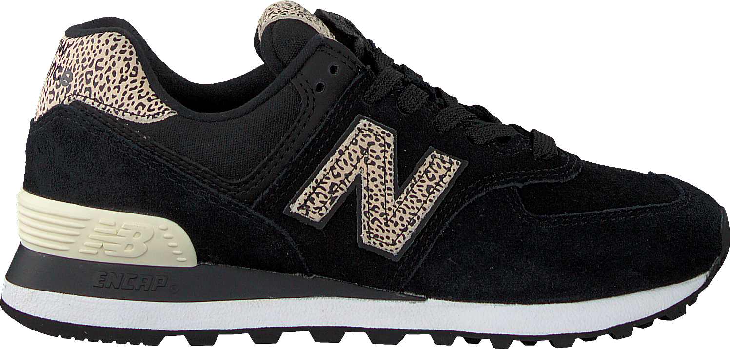 Zwarte NEW BALANCE WL574 Lage sneaker | Omoda