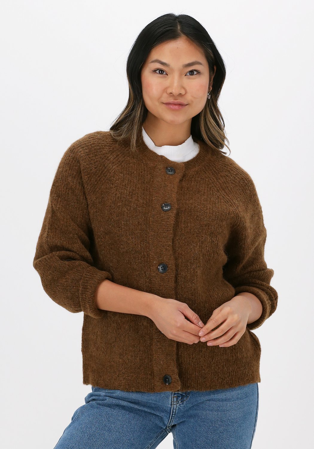 Selected femme 2024 vest bruin