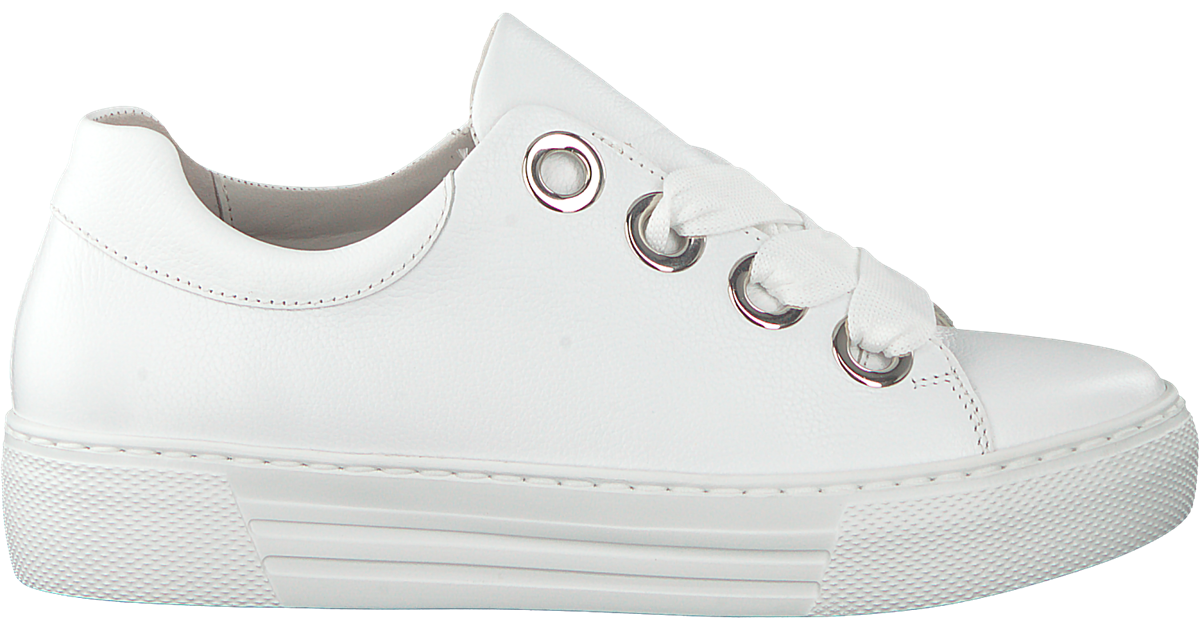 Witte GABOR Lage sneakers 464 | Omoda