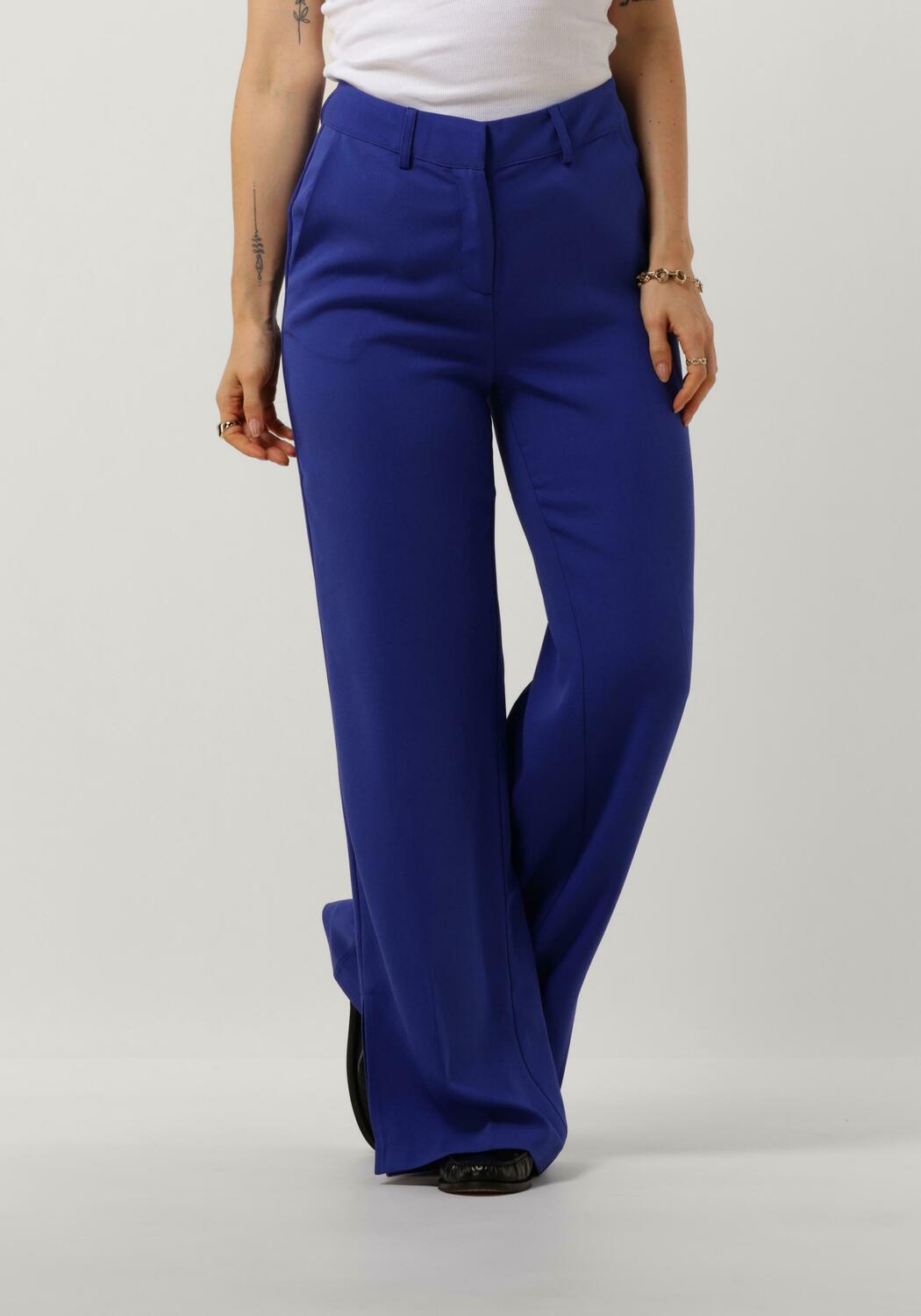 Blauwe FREEBIRD Pantalon LOLANI Omoda