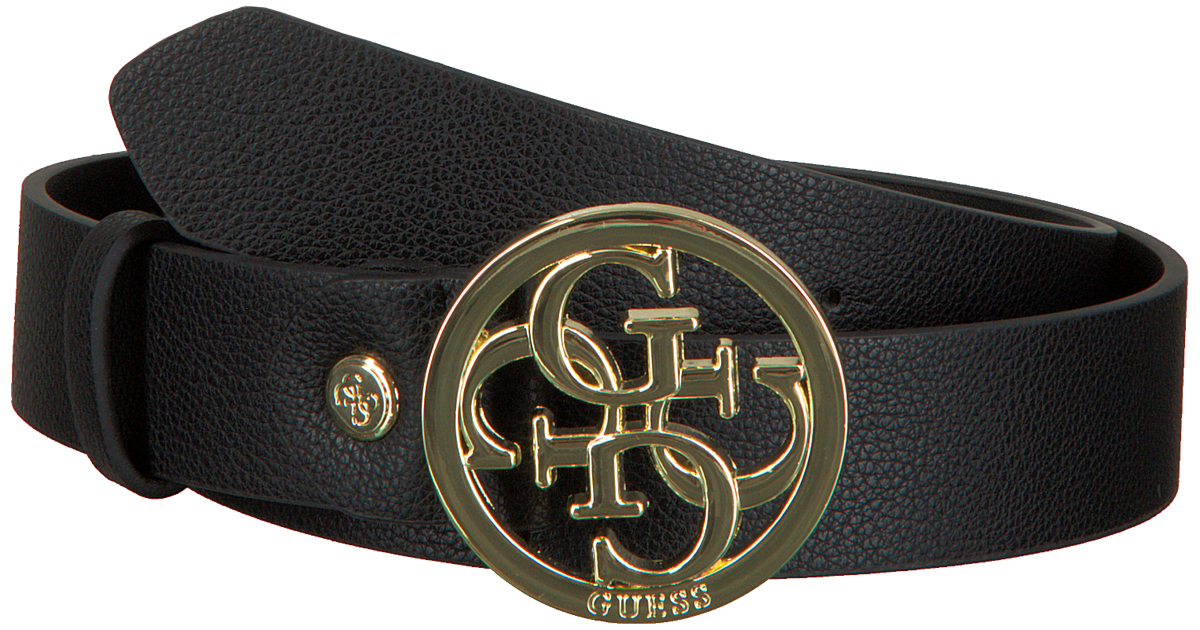 Zwarte GUESS Riem ADJUSTABLE PANT BELT Omoda