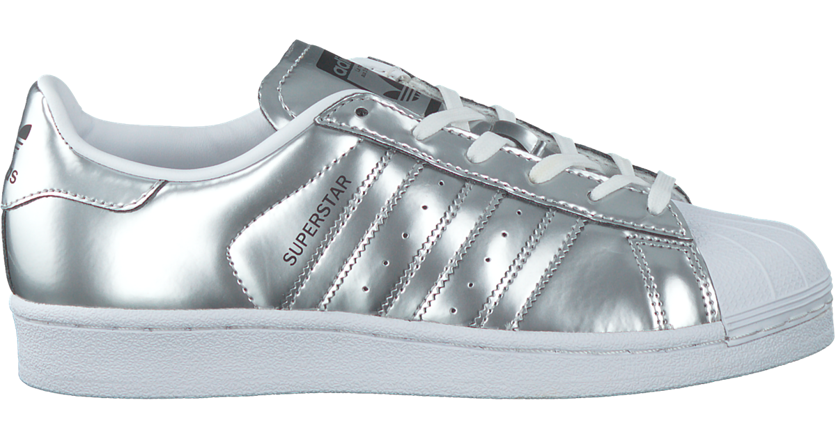 Zilveren ADIDAS Lage sneakers SUPERSTAR DAMES | Omoda