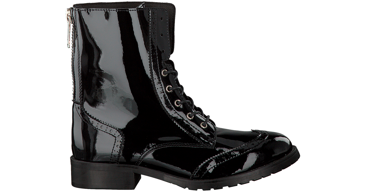 Zwarte NIK \u0026 NIK Veterboots G9269 | Omoda