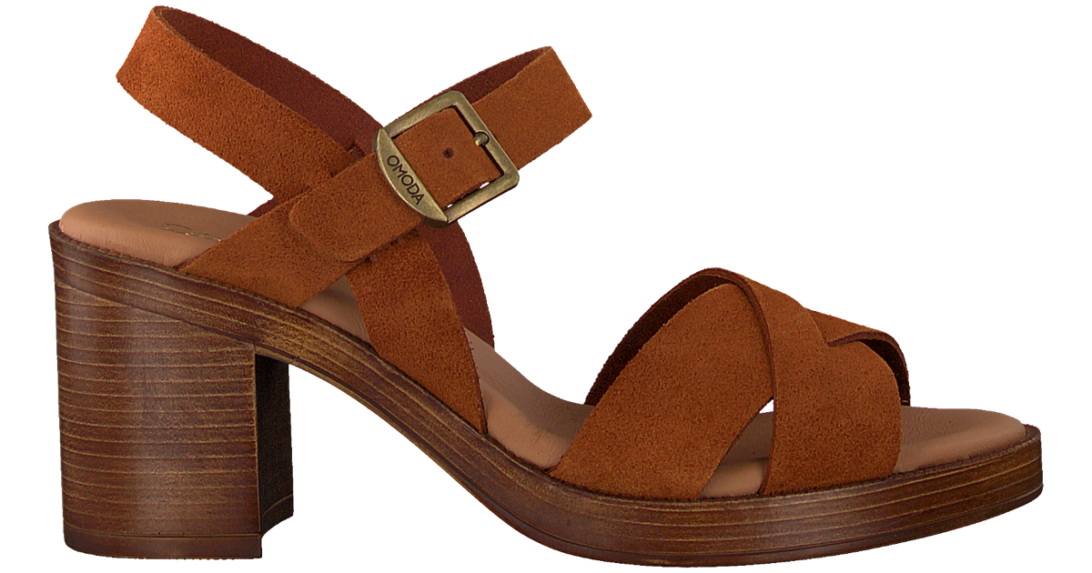 Cognac OMODA Sandalen 4538 | Omoda